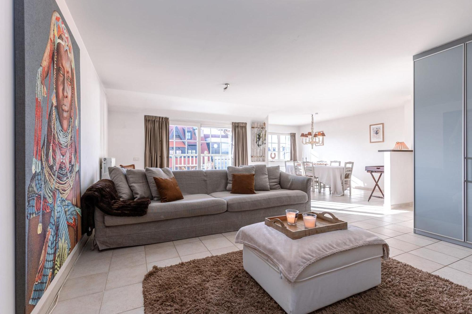 Charming Spacious Duplex Apt With Private Parking In Knokke公寓 外观 照片